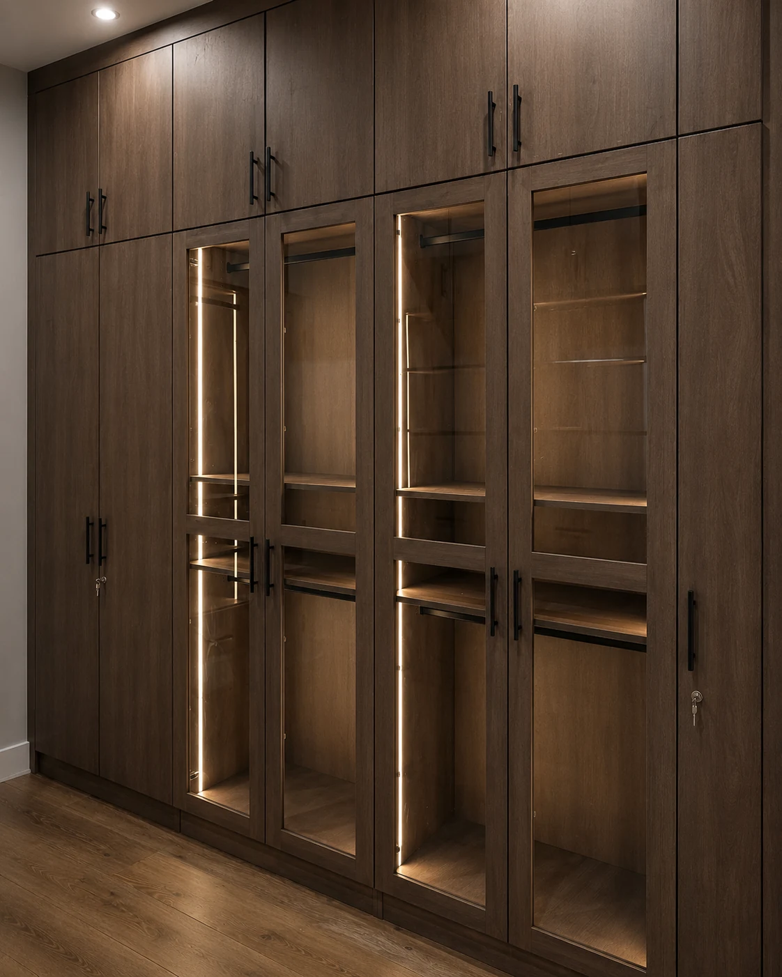Completed clozy closet installation